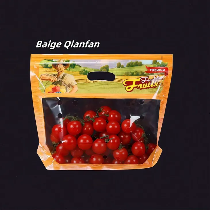 Велепродаја висококвалитетне торбе за воће и поврће са ручком и отвором за ваздух